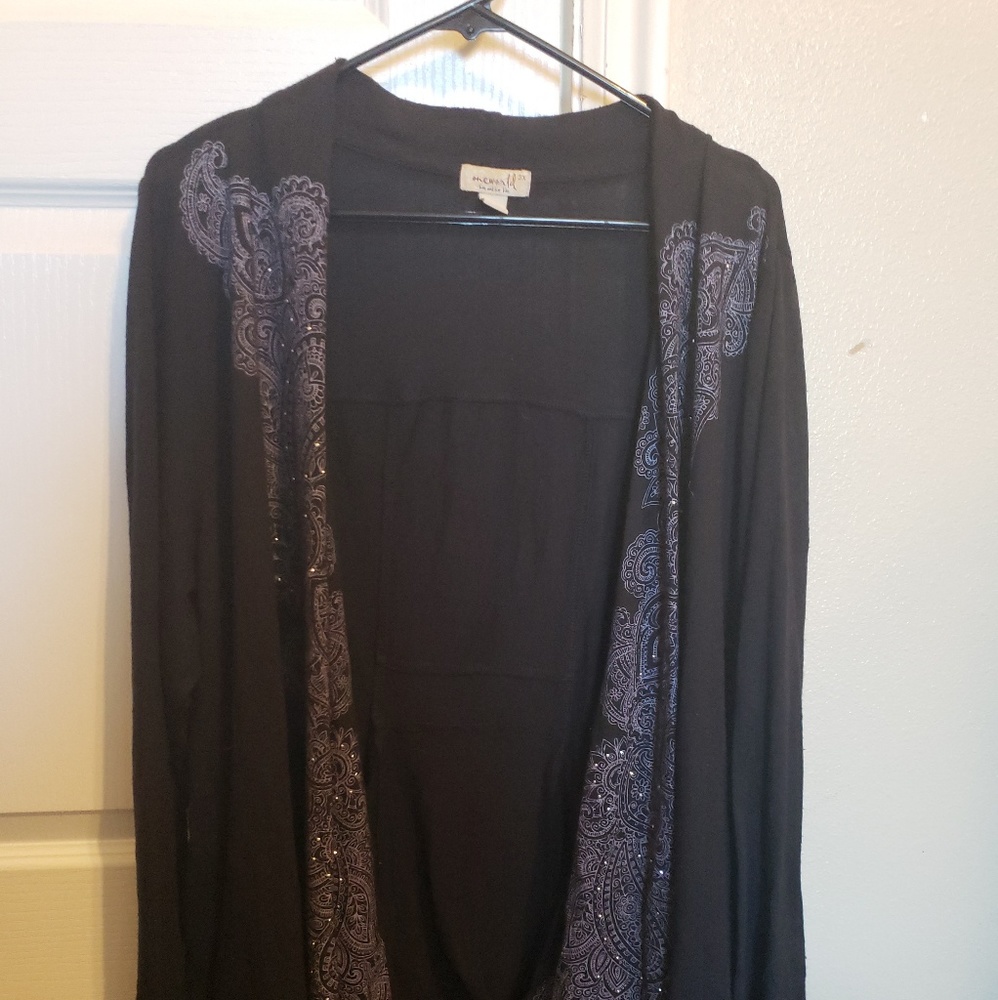 One world cardigan